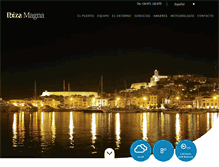 Tablet Screenshot of ibizamagna.com